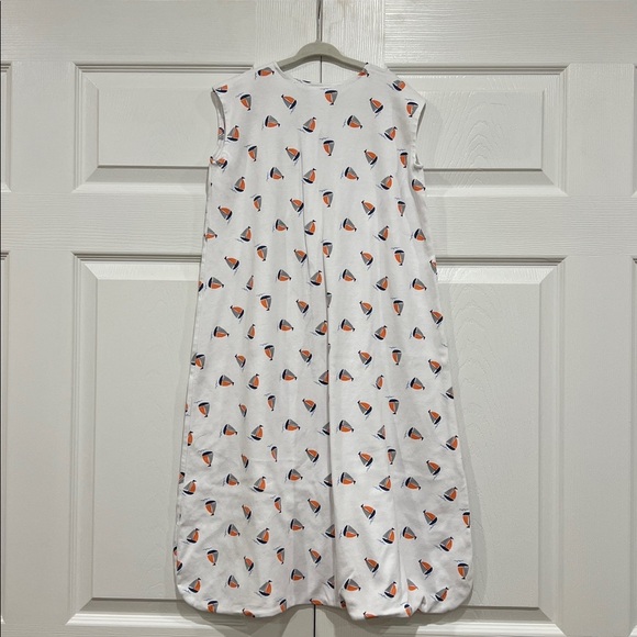 HALO SleepSack Toddler Sailboats White Blue Orange Size XL 18-24 Months - Picture 2 of 6